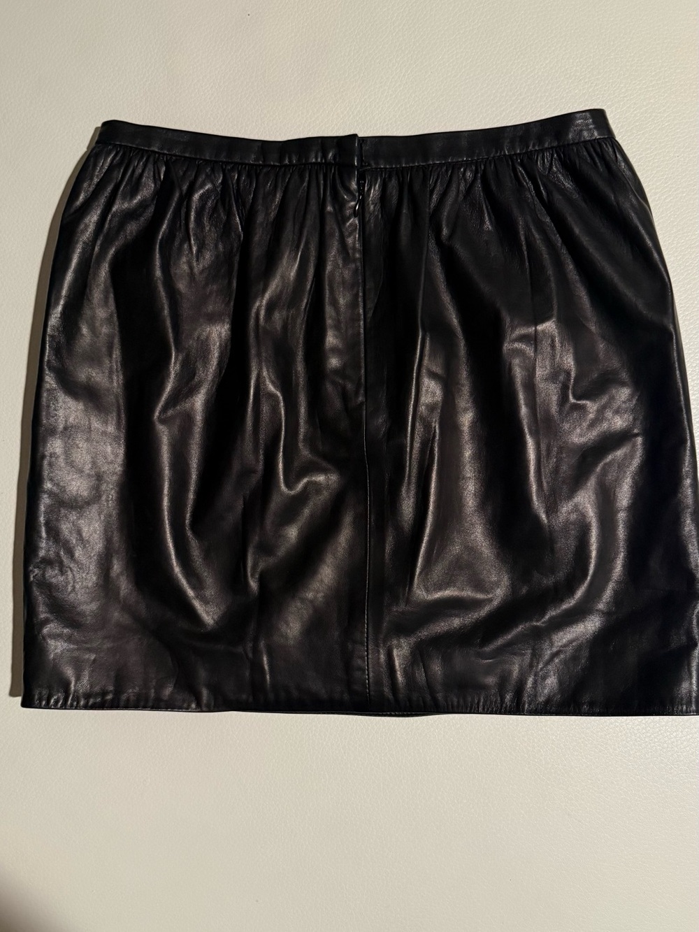 The ROW Lambskin Mini Skirt. Size US4, EUR34